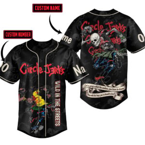 Circle Jerks Baseball Jersey For Men Women And Kids Gift