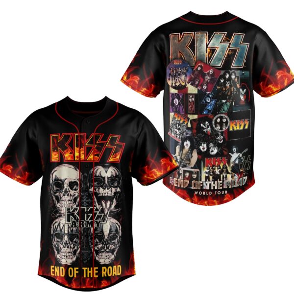 Kiss Baseball Jersey For Men Women And Kids Gift