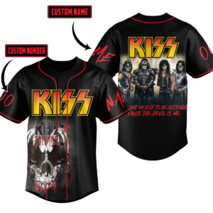 Kiss Baseball Jersey For Men Women And Kids Gift
