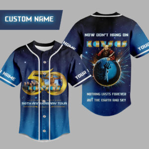 Kansas Another Fork In The Road Giftth Anniversary Tour Baseball Jersey For Men Women And Kids Gift