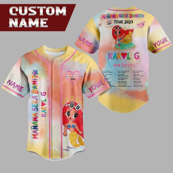 Karol G Baseball Jersey For Men Women And Kids Gift