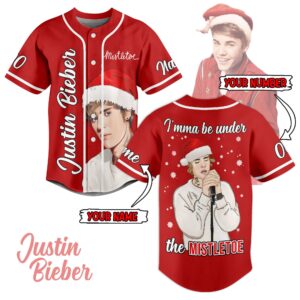 Justin Bieber Baseball Jersey For Men Women And Kids Gift