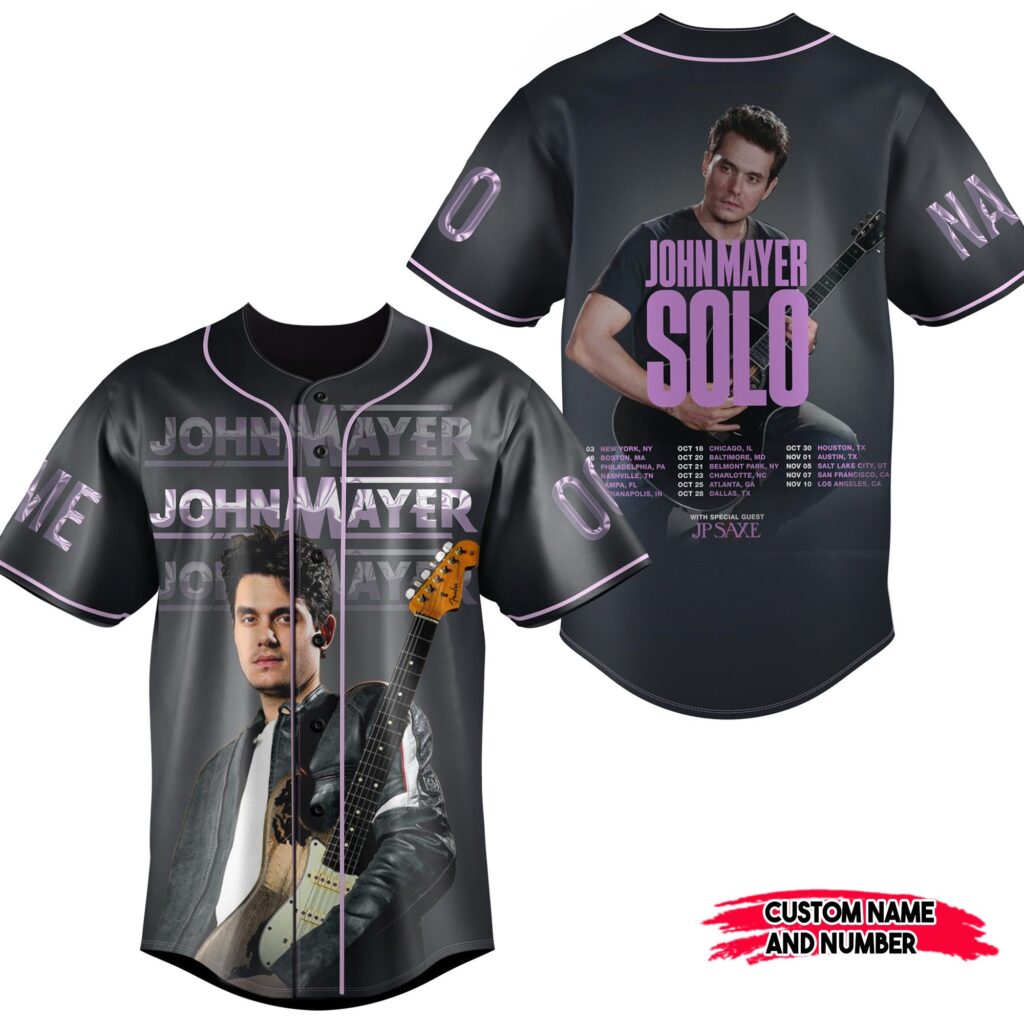 John Mayer Baseball Jersey For Men Women And Kids Gift John Mayer Baseball Jersey For Men Women And Kids Gift