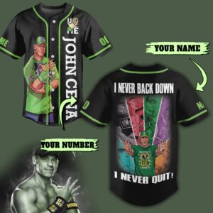 John Cena Baseball Jersey For Men Women And Kids Gift