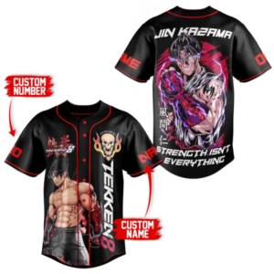 Jin Kazama Baseball Jersey For Men Women And Kids Gift