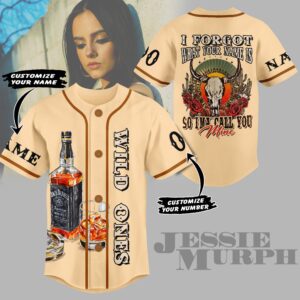 Jessie Murph Baseball Jersey For Men Women And Kids Gift