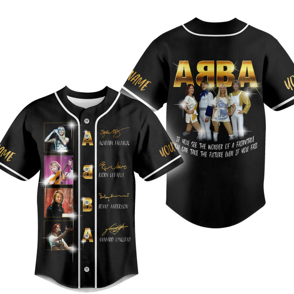 I Have a Dream ABBA Baseball Jersey For Men Women And Kids Gift I Have a Dream ABBA Baseball Jersey For Men Women And Kids Gift