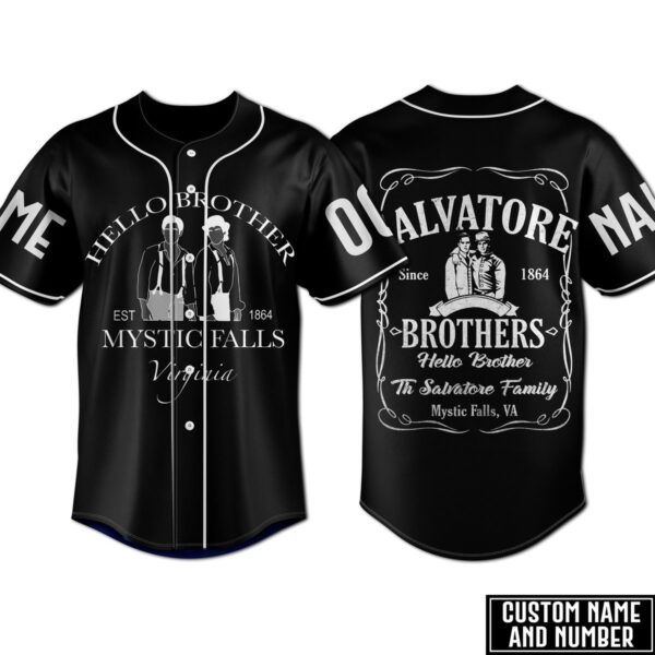 Hello Brother Baseball Jersey For Men Women And Kids Gift