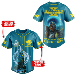 Helldivers Baseball Jersey For Men Women And Kids Gift