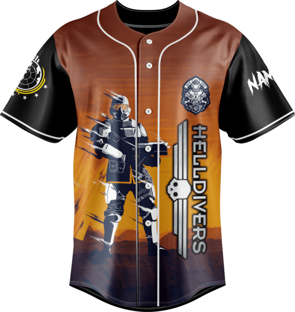 Helldivers Baseball Jersey For Men Women And Kids Gift