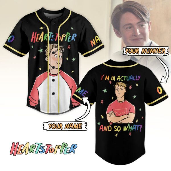Heartstopper Baseball Jersey For Men Women And Kids Gift