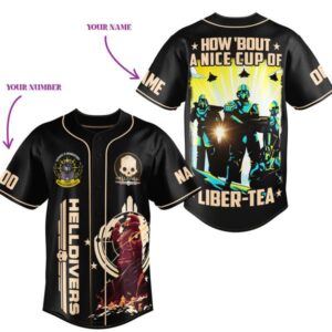Helldivers Baseball Jersey For Men Women And Kids Gift