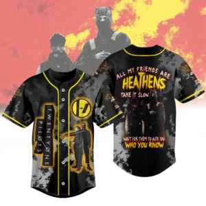 Heathens Twenty One Pilots Baseball Jersey For Men Women And Kids Gift