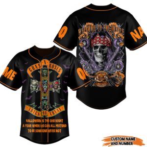 Guns N Roses Baseball Jersey For Men Women And Kids Gift