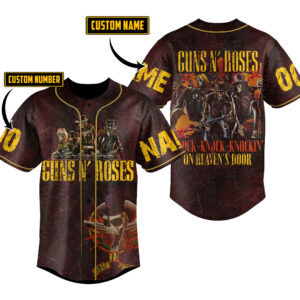 Guns N Roses Baseball Jersey For Men Women And Kids Gift