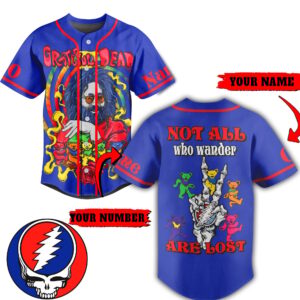 Grateful Dead Baseball Jersey For Men Women And Kids Gift