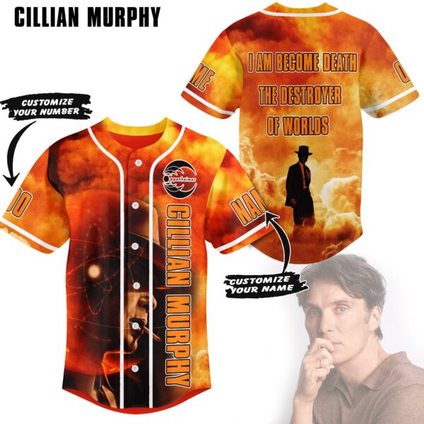 Cillian Murphy Baseball Jersey For Men Women And Kids Gift