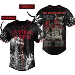 Cannibal Corpse Baseball Jersey For Men Women And Kids Gift