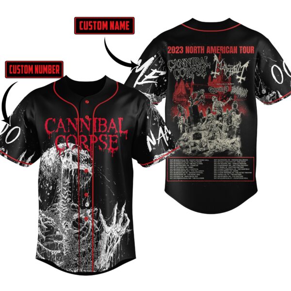 Cannibal Corpse Baseball Jersey For Men Women And Kids Gift