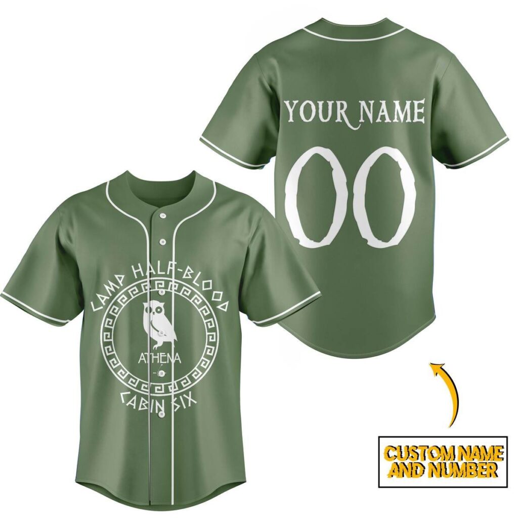 Camp Half-Blood Baseball Jersey For Men Women And Kids Gift Camp Half-Blood Baseball Jersey For Men Women And Kids Gift