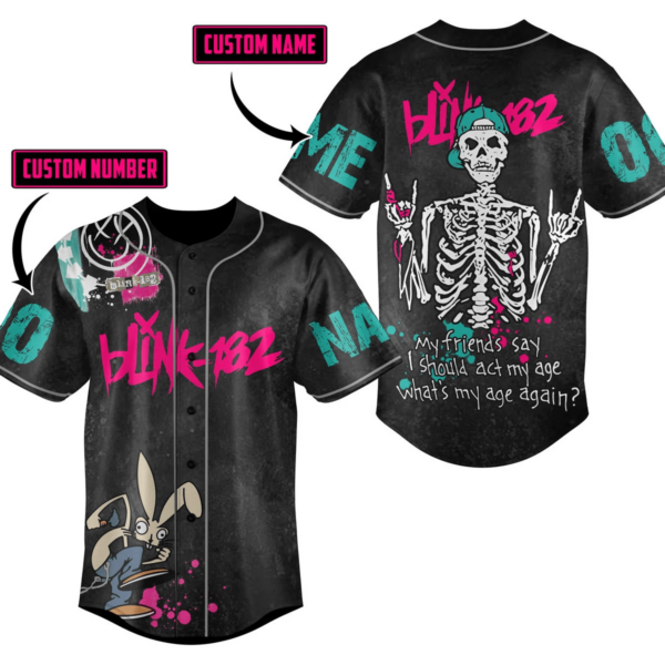 Blink Gift Baseball Jersey For Men Women And Kids Gift