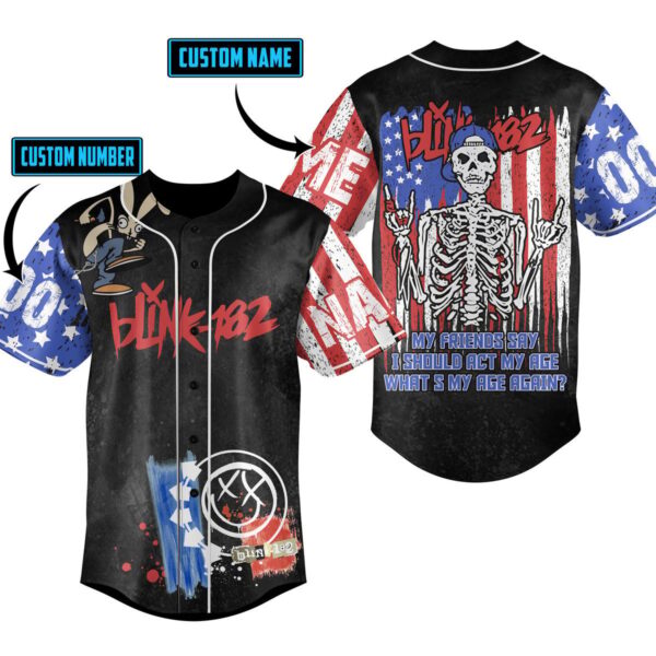 Blink Gift Baseball Jersey For Men Women And Kids Gift