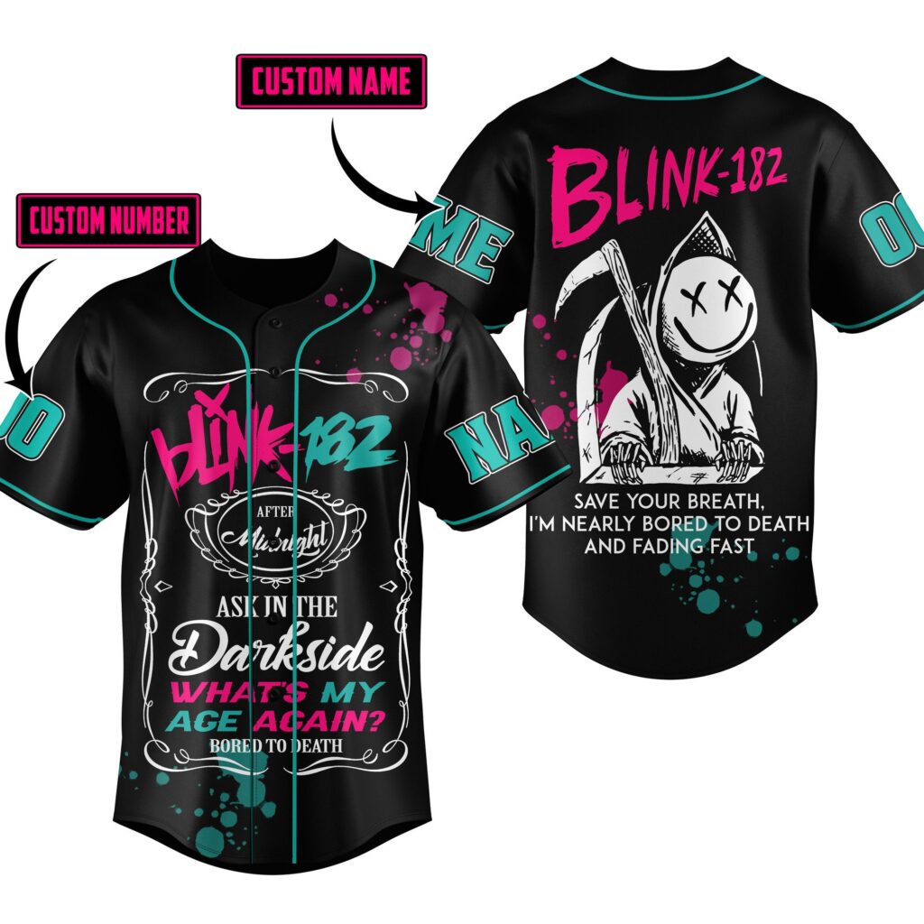 Blink Gift Baseball Jersey For Men Women And Kids Gift Blink Gift Baseball Jersey For Men Women And Kids Gift