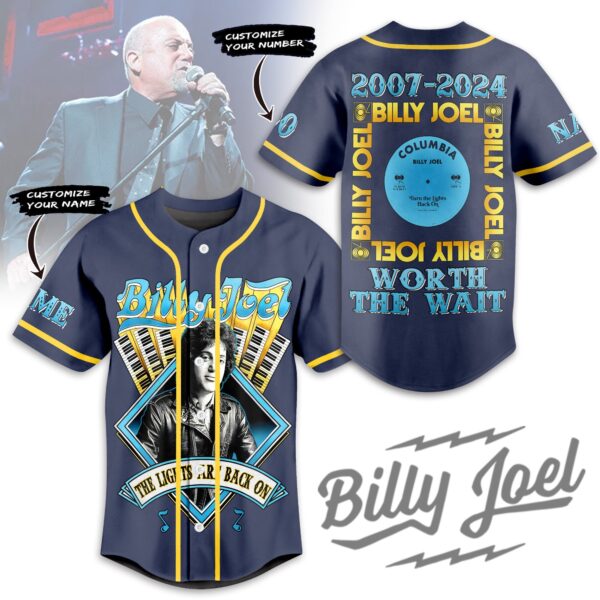 Billy Joel Baseball Jersey For Men Women And Kids Gift