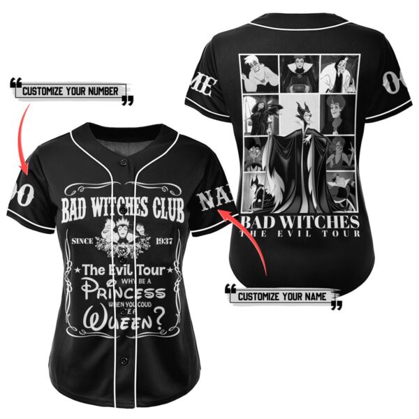Bad Witches Club Baseball Jersey For Men Women And Kids Gift