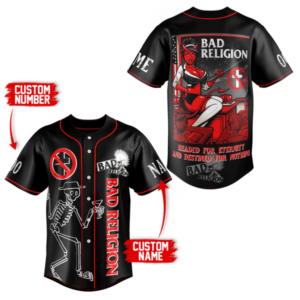 Bad Religion Baseball Jersey For Men Women And Kids Gift