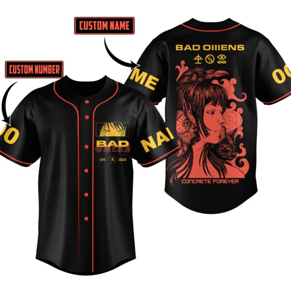 Bad Omens Baseball Jersey For Men Women And Kids Gift
