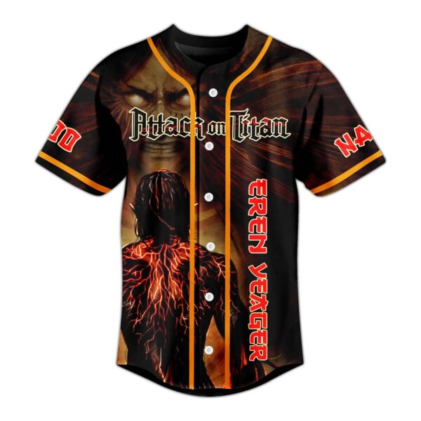 Attack On Titan Baseball Jersey For Men Women And Kids Gift