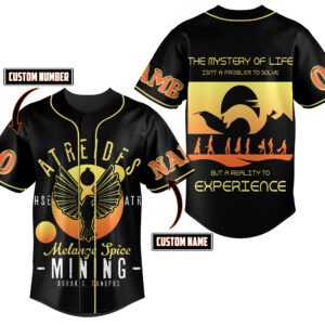 Atreides Melange Spice Mining Baseball Jersey For Men Women And Kids Gift