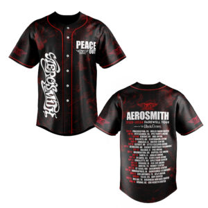 Aerosmith Baseball Jersey For Men Women And Kids Gift