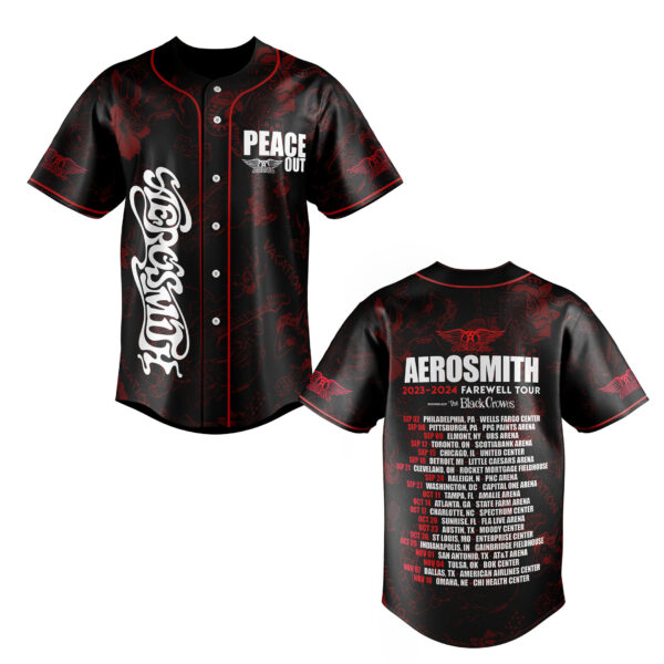 Aerosmith Baseball Jersey For Men Women And Kids Gift