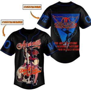 Aerosmith Baseball Jersey For Men Women And Kids Gift