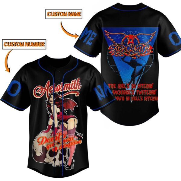 Aerosmith Baseball Jersey For Men Women And Kids Gift