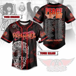 Aerosmith Baseball Jersey For Men Women And Kids Gift