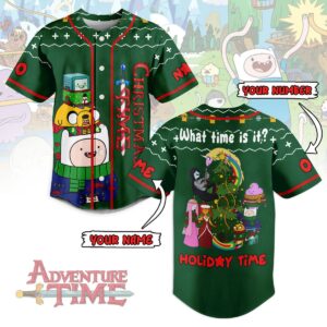 Adventure Time Baseball Jersey For Men Women And Kids Gift