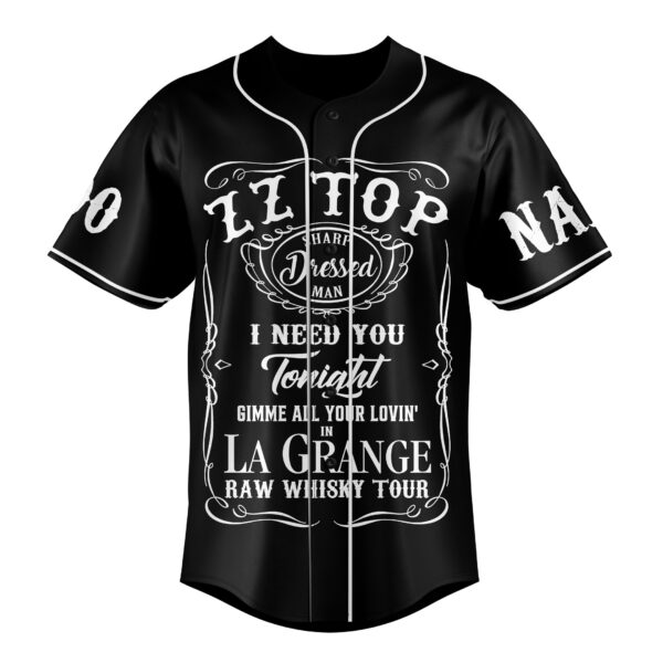 ZZ Top Baseball Jersey For Men Women And Kids Gift
