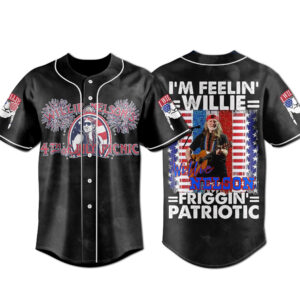 Willie Nelson Fourth of July Picnic Baseball Jersey For Men Women And Kids Gift 1