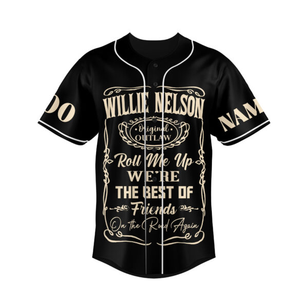 Willie Nelson Baseball Jersey For Men Women And Kids Gift