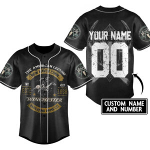 Winchester Baseball Jersey For Men Women And Kids Gift