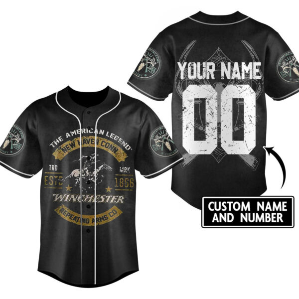 Winchester Baseball Jersey For Men Women And Kids Gift