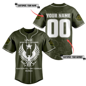 Unsc Spartan-II Program Baseball Jersey For Men Women And Kids Gift 1