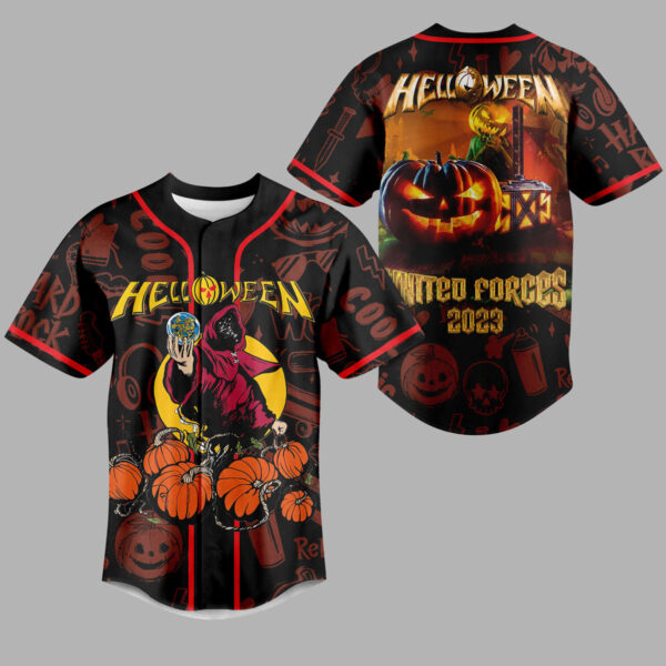 United Forces Helloween Baseball Jersey For Men Women And Kids Gift