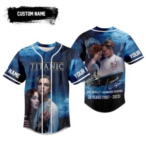 Titanic Baseball Jersey For Men Women And Kids Gift