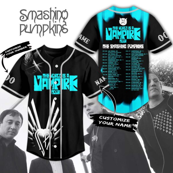 The Smashing Pumpkins Baseball Jersey For Men Women And Kids Gift