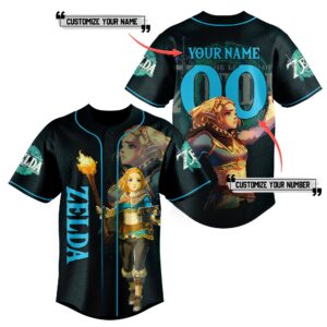 The Legend of Zelda Baseball Jersey For Men Women And Kids Gift