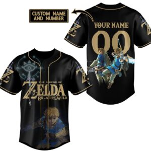 The Legend of Zelda Baseball Jersey For Men Women And Kids Gift